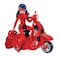 Miraculous Ladybug Switch N Go Scooter with Doll