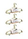 30PCS Women's Style Hangers &acirc;&euro;&ldquo; Durable, Non-Slip, Space-Saving, Stylish Clothes Hangers for Dresses, Shirts &amp; More   Premium Quality with Smooth Finish &acirc;&euro;&ldquo; Ideal for Closet Organization