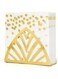 Azonee Napkin Holder for Table Decor, Gold Metal Napkin Holder for Dining Table, Kitchen Countertop, Paper Organizer, Farmhouse Tissue Holder, Decorative Tissue Dispenser