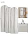 CHIC Garment Bag Long 180 x 60 cm, Pack of 3 Foldable Garment Covers with Handles&iuml;&frac14;&OElig;Breathable Garment Bags with Zip, Dustproof Clothing Protective Bag, Garment Bag for Wedding Dresses, Evening Dresses