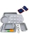 Prestige Nonstick Bakeware Set - 25 Piece kit with Round, Square, Loaf, Roaster, Muffin Pans   Cookie Sheet, Silicone Spatula &amp; Brush   5 Cutters, Oven Gloves, and 12 Paper Cups Complete Baking Set