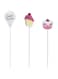 AZISEN【3 Pcs】 Cake Tester Needle Reusable Metal Cake Probe Cake Testing Needle for Baking,Home Bakery Muffin Bread Skewer Cake Testing Stick