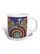 Printed Ceramic Mug Multicolour