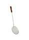 RAJ STEEL ZARA SKIMMER WOODEN HANDLE , 55 CM , SILVER, RSZ007, Fryer Food , Pasta Skimmer , Spaghetti Skimmer , Noodle Skimmer , Fries Skimmer