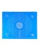 Baking Mat Dough Maker Pad With Measurements, Dough Rolling Mat, Non-Slip Non-Stick Rolling Pastry Mat For Kitchen Birthday Party Blue 12*4*10cm