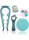 Jar Opener for Weak Hands, Seniors with Arthritis, 5 in 1 Multi Function Bottle Opener Lid Opener For Arthritic Hands with Non Slip Rubber Jar opener Gripper Pad