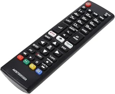Replacement LG Remote Control for LG LED LCD Plasma 3D Smart TVs AKB75095308