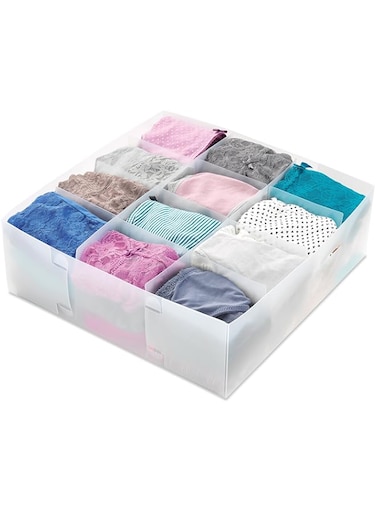 Whitmor 6064-1827 Drawer Organizer, White