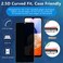 Privacy Screen Protector for Samsung Galaxy A14, 9H Hardness Anti Spy Tempered Glass Screen Protector, Precise Cutout, Bubble Free, Easy installation, Anti-Scratch, Case Friendly Samsung Galaxy A14 5G