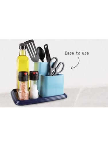 Yubiso Kitchen Organizer 25X16.5X18.5 cm Blue