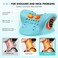 Neck Massager 2026 New Upgrade 3 in 1 Portable Massager with Heat and Comfortable Stretching - Adjustable Intensity for Neck and Shoulder Relaxation at Home, Office.USB-C Rechargeable