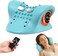 Neck Massager 2026 New Upgrade 3 in 1 Portable Massager with Heat and Comfortable Stretching - Adjustable Intensity for Neck and Shoulder Relaxation at Home, Office.USB-C Rechargeable