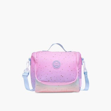 Lunch/Cooler Bag-Degrad&Atilde;&fnof;&Acirc;&macr;&Atilde;&sbquo;&Acirc;&iquest;&Atilde;&sbquo;&Acirc;&frac12;1 Cmprt-Girls- (Polyester) Multicolour \ 21X21X10