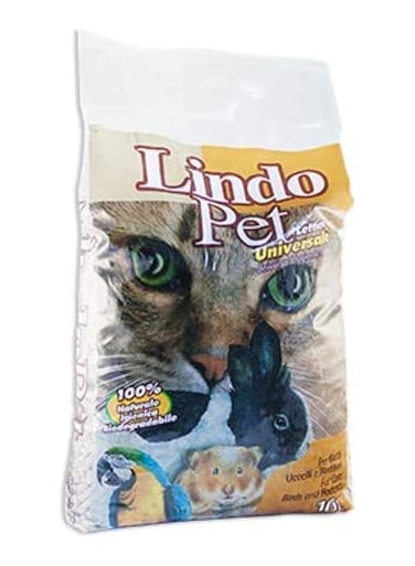 Lindocat Lindopet 10L Universal Pet Cage Toilet Litter Substrate