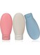 Travel Bottles Set, 60ML Travel Bottles &amp; Containers, Small Mini Empty Plastic Squeeze Bottles for Travel Toiletries, Shampoo and Conditioner, Refillable Liquid Travel Accessories, 3 Pcs