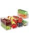 Finew Stackable Clear BPA-Free Fridge Storage Organiser Box with Handles -Set of 8