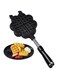 KASTWAVE Stovetop Waffle Pan Set, Cast Iron Waffle Maker, Non-Electric Stovetop Griddle Panwaffle, Dishwasher Safe &amp; Non Stick Cookware, for Gas Stove
