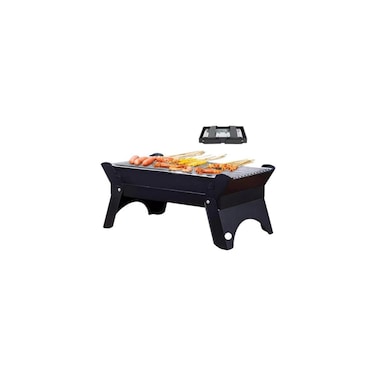 Quadra Fold Portable BBQ Grill &ndash; Compact, Foldable, Outdoor Cooking for Camping &amp; Travel