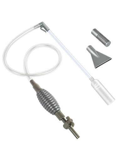 Aquarium Siphon Vacuum Cleaner, 1 Set Fish Tank Siphon Vacuum Aquarium Cleaner Quick Fish Tank Cleaner Aquarium Gravel Cleaner Kit with Adjustable Flow for Sand Cleaning Water Changing Remove Dirt
