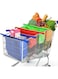 Glotoch Express Reusable Trolley Bags For Shopping Cart 4 Pack Shopping Cart Bags Reusable Grocery Bags for Trolley Carts Shopping Bags Trolley Bags Grocery Cart Bags for Hot or Cold Groceries