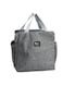 Insulated Lunch Box Bag, 25 x 14 x 25cm Polyester Cooler Tote with 3 Pockets for School, Office, and Picnic