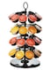 4-Layer Stainless Steel Coffee Capsule Storage Rotating Rack