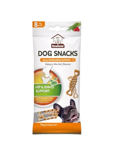 Howbone How Chewy Dog Snack - Slice Hip &amp; Joint Support 8pcs/Pack (70g)