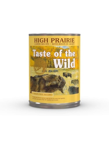 Taste of the Wild High Prairie Canine Recipe with Bison in Gravy 374g