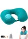 U-shaped Neck Pillow Set, with Earplugs and Eye Mask, Portable Comfortable, for Travel, Airplane, Office