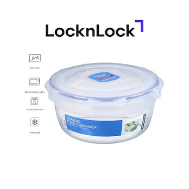 LocknLock 2.1L Salad Bowl &ndash; Airtight, BPA-Free Container with Drainage Tray for Fresh Salads