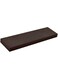 Danube Home Grande Floating Shelf, Walnut - H38 x W235 x D600 cm