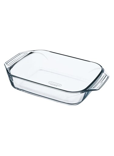 Cooking Expert Optimum Rectangular Roaster Clear 27 x 17cm