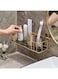 Self-Adhesive Shower Caddies Shelf Organizer Rack, Luxury Bathroom Shelf without Drilling Iron Wall Shelf, Decorative Shower Shelves for Shampoo &amp; Bath Stuff (Black, Small)