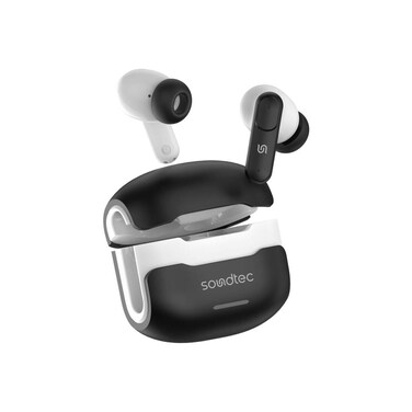 SoundtecTWS Wireless Earbuds - Bluetooth 5.4, 120h Play Time, Black