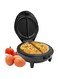 Geepas GOM36535UK - 1000W Omelette Maker   Dual Electric Non-Stick Egg Cooker   Automatic Temperature Control &amp; Power Light Multi Cooker for Omelettes, Fried Cool Touch, 2 Year Warranty