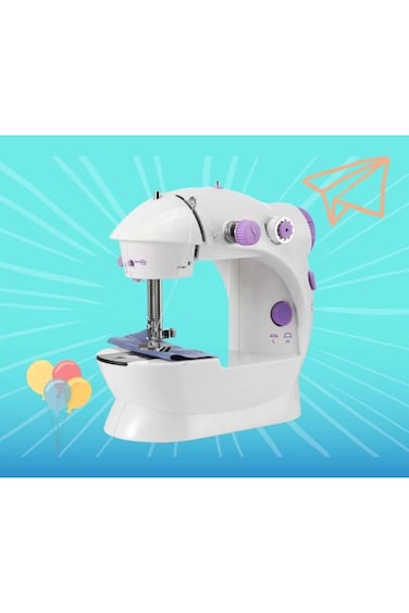 Toy Mechanical Realistic Sewing Machine for Kids - Educational and Fun Toy Sewing Machine