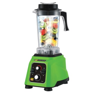 Easy Cook 1500W Heavy Duty Blender Hardfighter, MH15 Commercial Blender, Green