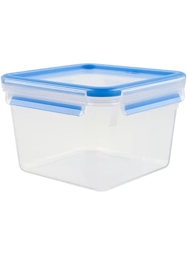 Tefal MASTERSEAL Fresh Plastic Food Storage Box, Plastic, Blue, 1.75L