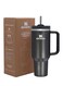 Quencher H2.0 FlowState Vacuum Insulated Tumbler &acirc;&euro;&ldquo; 40 oz Black Stainless Steel Travel Mug with Leakproof Lid &amp; Straw   Double-Walled Design Keeps Drinks Hot for 7 Hours &amp; Cold for 24 Hours   Durable, Portable &amp; Ideal for Water, Coffee, Smoothies, Iced Tea, and On-the-Go Hydration