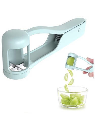 nalaina Grape Cutter, Strawberry Cutter, Slicer Tomato Cutter, Small Fruit Quarter Cutter, kitchen Gadgets for Vegetable Fruit Salad, Cake Decoration