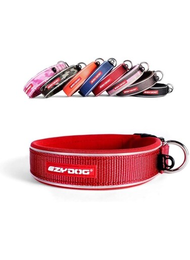 EzyDog Neo Dog Collar, Red, Extra Small(30-33cm)