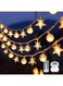 HConce 33 FT 80 LED Battery String Lights Warm White Globe Fairy Lights Battery Operated with Remote Indoor Outdoor Christmas Lights for Bedroom, Parties, Wedding, Decoration