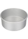 DECORA Round Professional Anodized Aluminium Pan, Silver, 26.5 x 26.5 x 10.5 cm