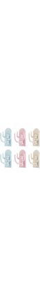 GNAFOTU [6Pack]Adhesive Wall Utility Hooks,Rotatable Three Hooks Type Self-Adhesive Wall Hooks