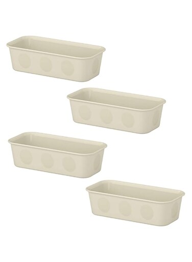 Digital Shoppy Organiser, plastic/beige10x20x5 cm (4x7 &frac34;x2") (4)