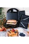 3 in 1 Sandwich, Waffle &amp; Panini Maker &ndash; Non-Stick Removable Plates, Compact Breakfast Grill