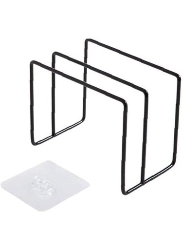 FBWSM Cutting Board Stand Chopping Board Shelf Iron 304 Creative Wall-mounted Wrought Iron Cutting Board Rack Storage Rack Free Perforated Pot Cover Rack