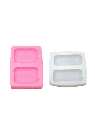 Baking molds simulate wafer cookie molds, DIY cube sugar chocolate baking decoration silicone molds