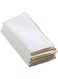 SARO LIFESTYLE - 1442.GL20S 1442 Recotting Collection Whip Stitched Design Dinner Napkins, Gold-Set of 4 Pcs, 20", 4 Pieces