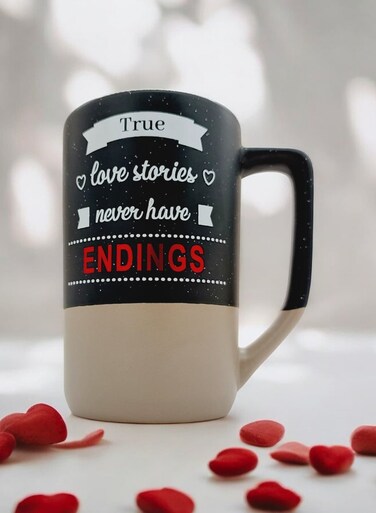 True Love Stories Never Have Endings Printed Mug 8x14cm